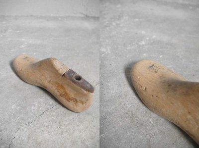 画像2: アンティーク　キッズ靴木型　A