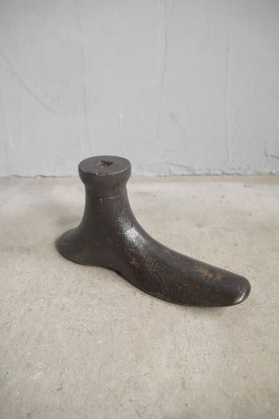 画像1: アンティーク　アイアン　靴型オブジェ　B (1)