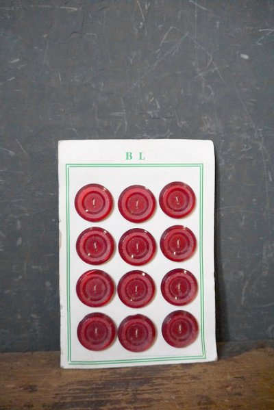 画像1: アンティーク　ボタンセット B