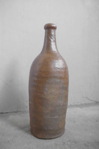 画像1: アンティーク　陶器　瓶　A (1)
