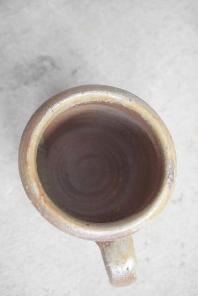 画像1: アンティーク　陶器製　コップ