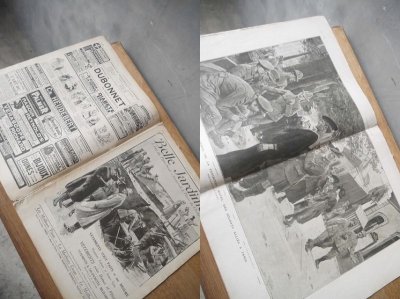 画像2: アンティーク L`ILLUSTRATION 1917　C