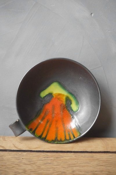 画像1: アンティーク　陶器製　Plate　E (1)