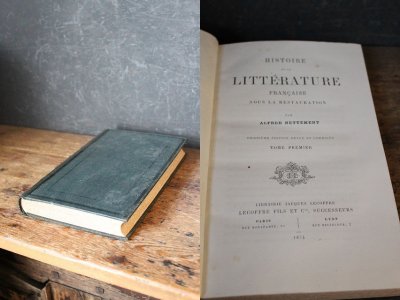 画像3: アンティーク　HISTOIRE DE LA LITTERATURE1　本