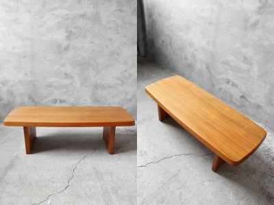 画像1: アンティーク　Pierre Chapo　coffee　table