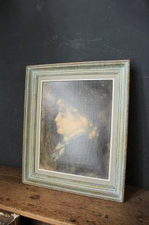 値下げ❗️フランス ヴィンテージ アンティーク アートフレーム 絵画 額縁 壁掛け ANTIQUE FRAME/アンティークフレーム フランス雑貨 — Loane Interior