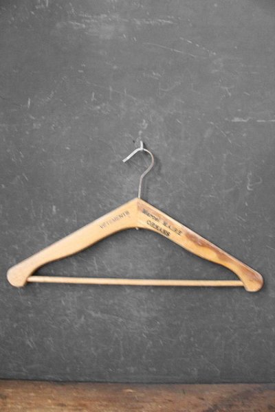 画像1: アンティーク　VETEMENTS　ウッドハンガー　C