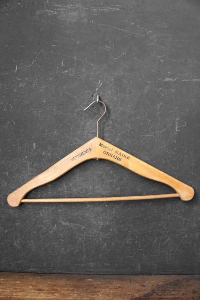 画像1: アンティーク　VETEMENTS　ウッドハンガー　A