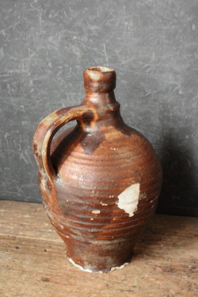 画像2: アンティーク　陶器　壺
