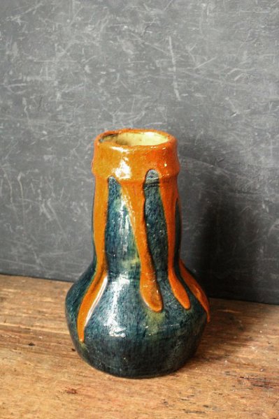 画像1: アンティーク　陶器　壺 (1)