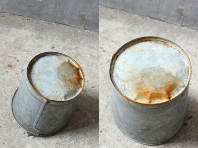 画像3: アンティーク　メタル製　バケツ　D