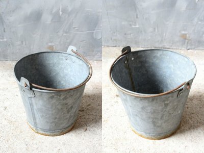 画像2: アンティーク　メタル製　バケツ　D