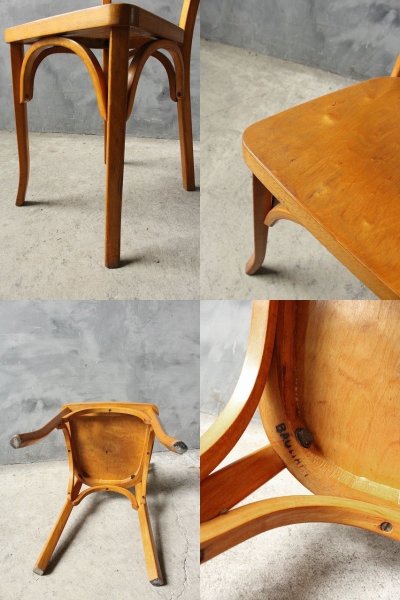 画像3: アンティーク　BAUMANN　No. 56　ビストロチェア　C