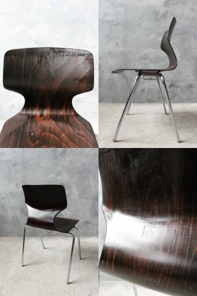 画像2: アンティーク Flototto社製  PAGWOOD チェア　B