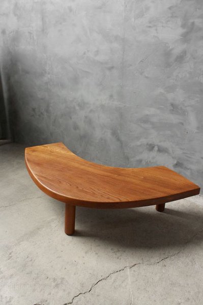 画像1: アンティーク　Pierre Chapo　T22 Eye Coffee Table (1)