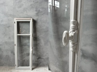 画像1: アンティーク　ガラス窓枠　C
