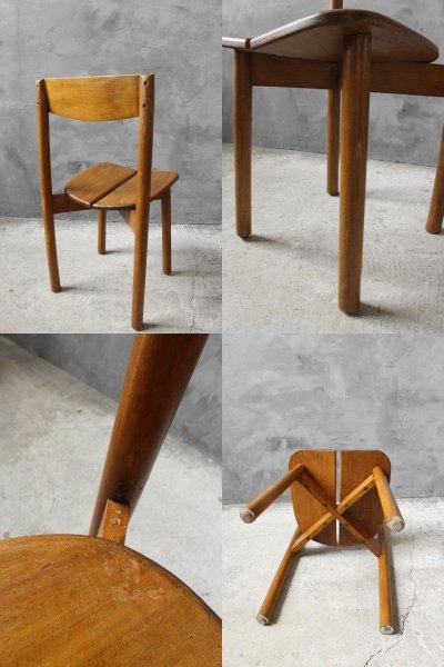 画像3: アンティーク　pierre gautier Delaye　ウッド チェア　A