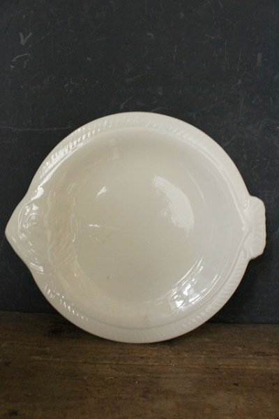画像1: アンティーク　LONGWY fishPlate　A