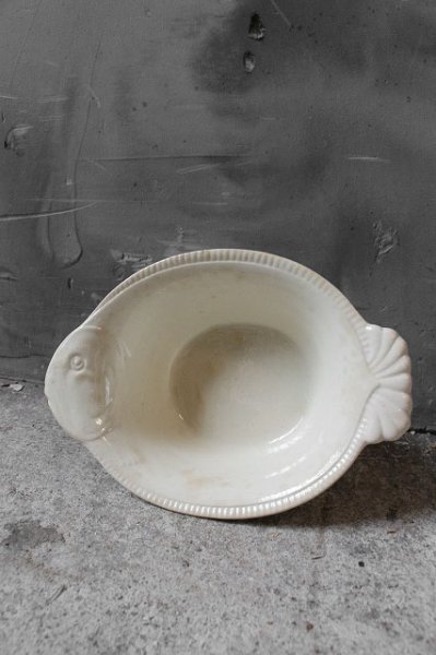 画像1: アンティーク　LONGWY fishPlate　F (1)