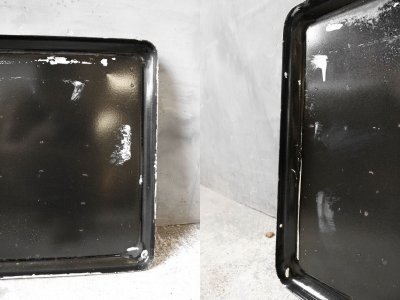 画像2: アンティーク　ホーロー製　トレイ