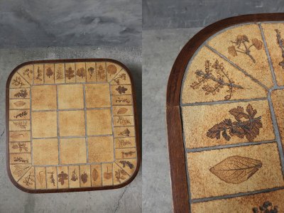 画像2: アンティーク　Roger Capron　タイルトップテーブル
