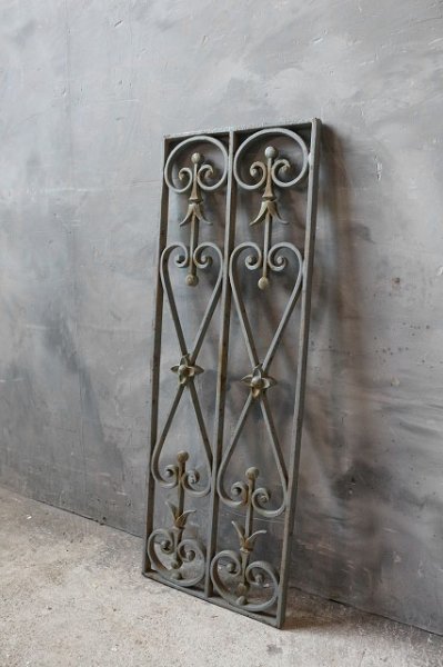 画像1: アンティーク　メタルデコレーション (1)