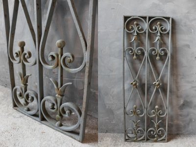 画像2: アンティーク メタルデコレーション