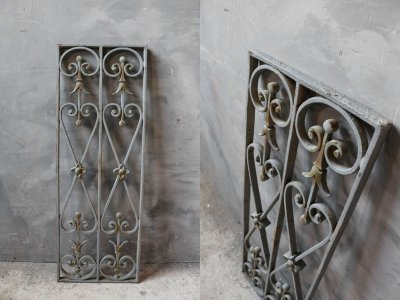 画像1: アンティーク メタルデコレーション