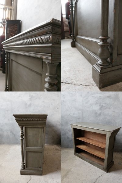 画像2: アンティーク　ウッドカウンター