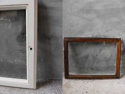 画像2: アンティーク ガラス窓枠 C