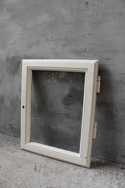 画像1: アンティーク　ガラス窓枠　E (1)