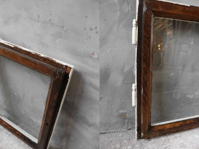 画像3: アンティーク ガラス窓枠 E