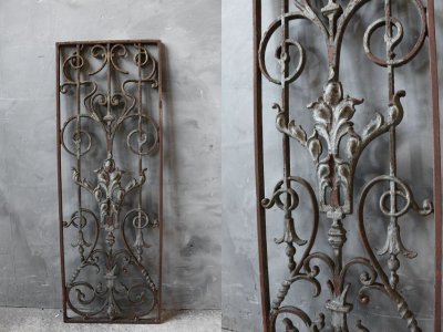 画像1: アンティーク メタルデコレーション A