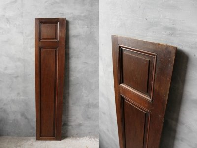 画像1: アンティーク ウッド パネル B