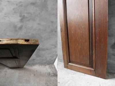 画像2: アンティーク ウッド パネル B