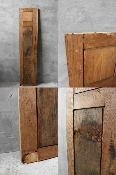 画像3: アンティーク ウッド パネル C
