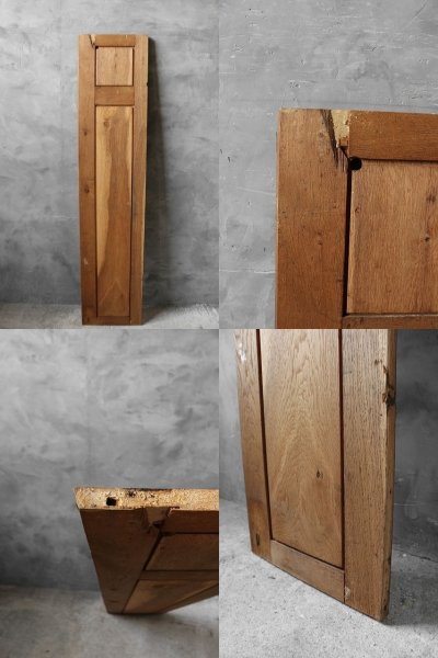 画像3: アンティーク ウッド パネル D