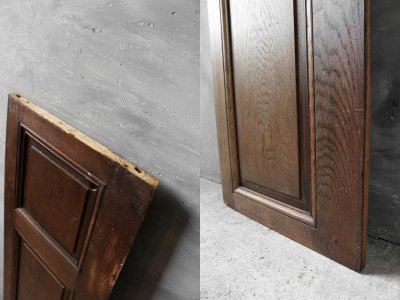 画像2: アンティーク ウッド パネル D