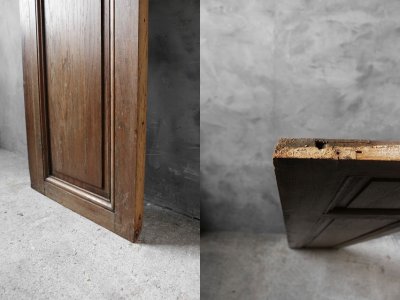 画像2: アンティーク ウッド パネル C