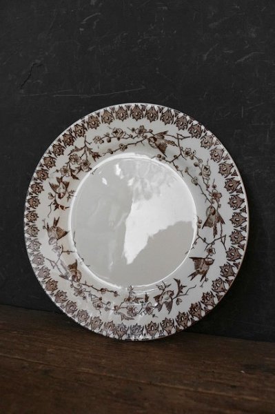 画像1: アンティーク　Choisy Le Roi Plate　B (1)